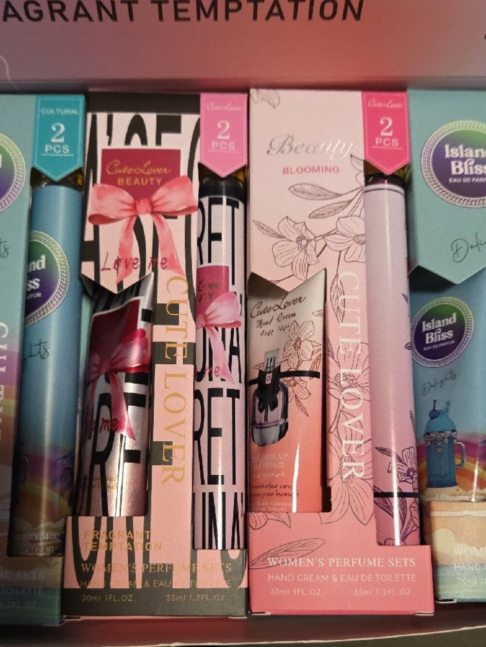 cute lover pack perfume